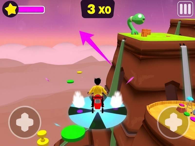 Holi Turbo Challenge gameplay screenshot